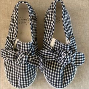 Janie and Jack toddler girls size 8 slip on